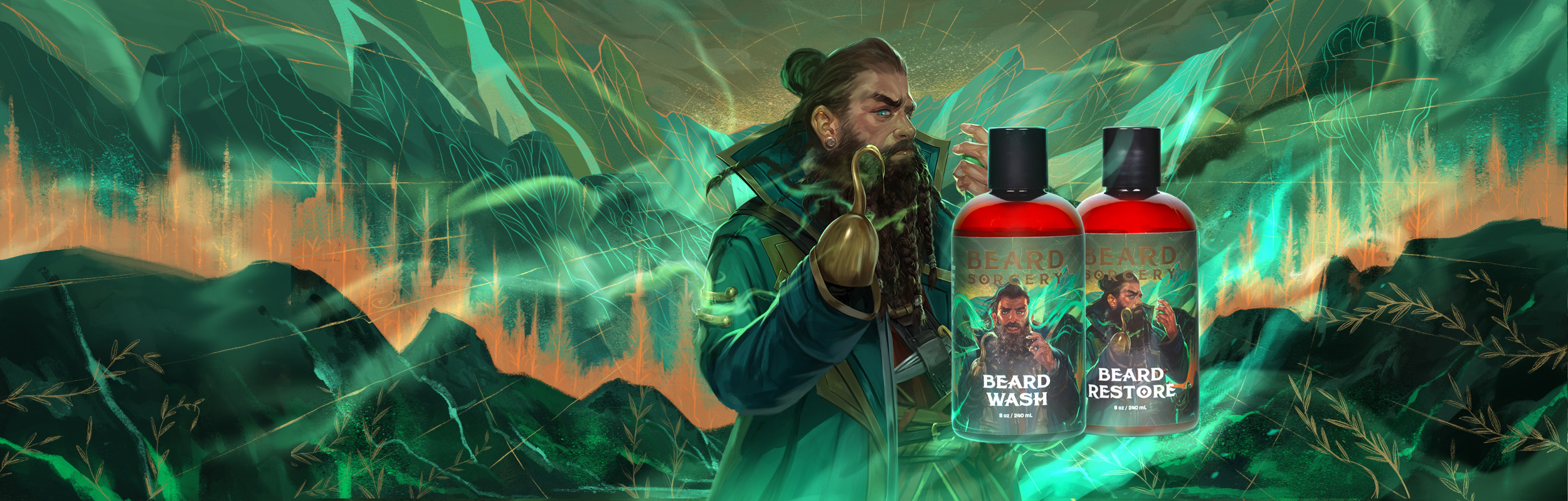 Beard Wash and Restore Bundle