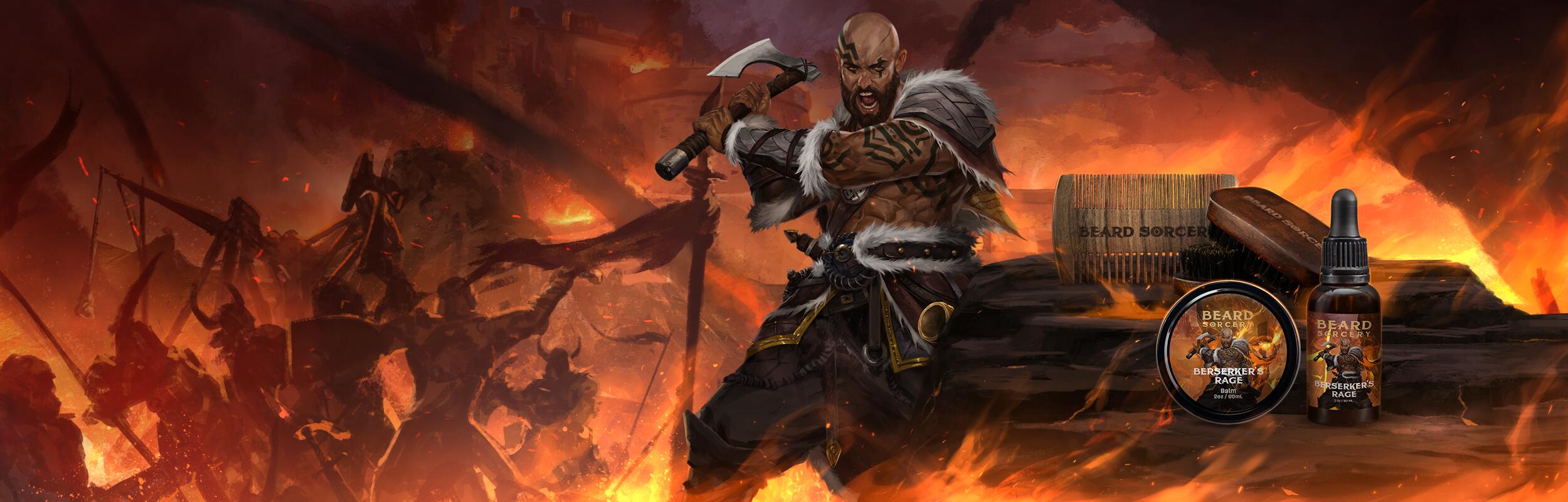 Berserker's Rage Beard Apprentice Kit