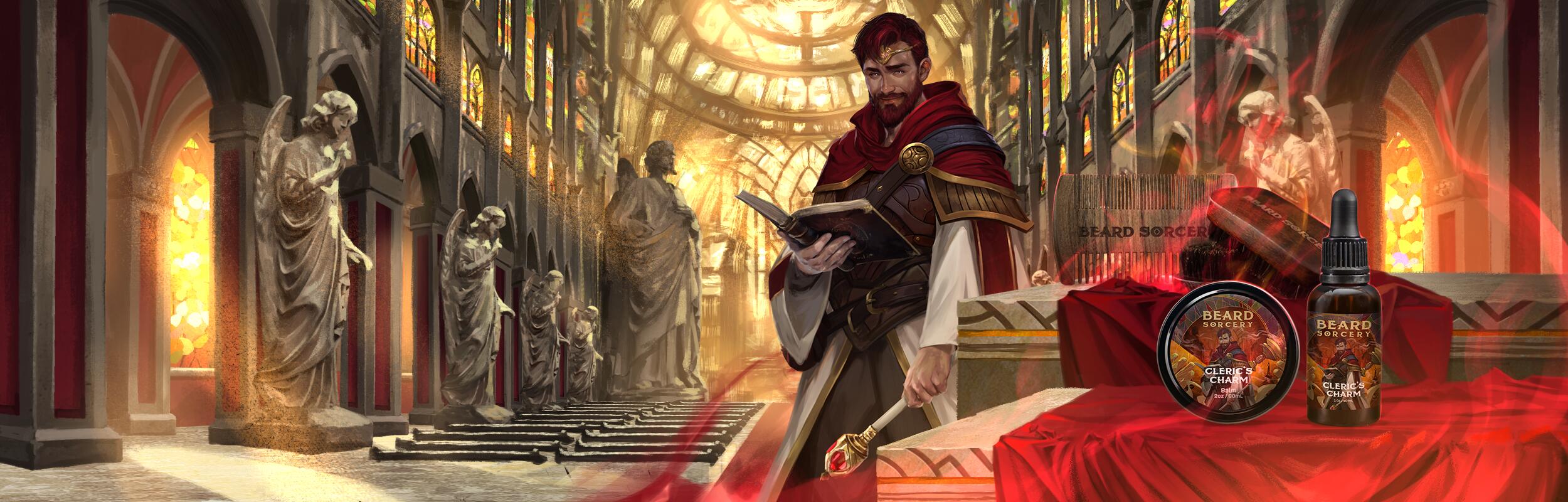 Cleric's Charm Beard Apprentice Kit