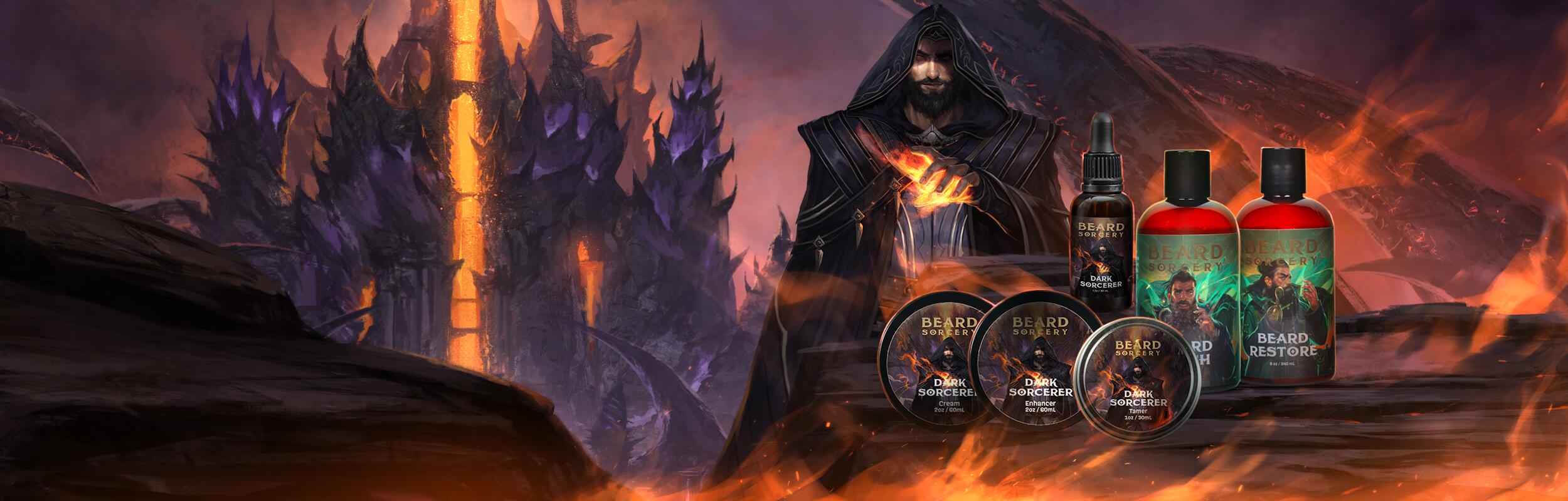 Dark Sorcerer Beard Disciple Kit