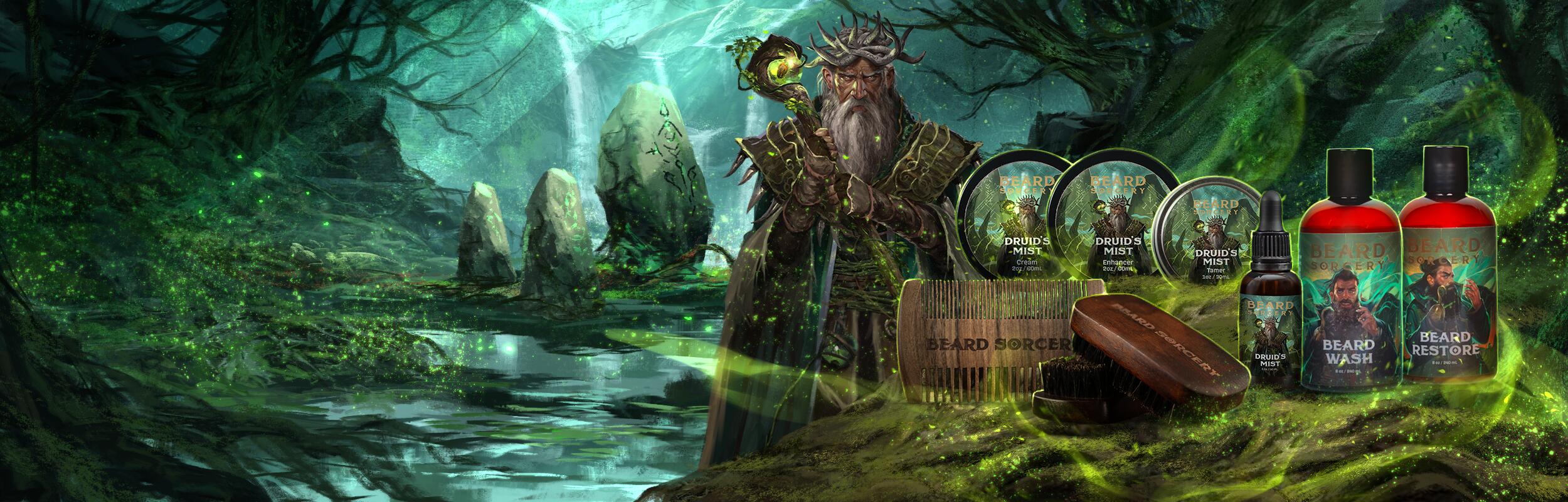 Druid's Mist Beard Disciple Kit