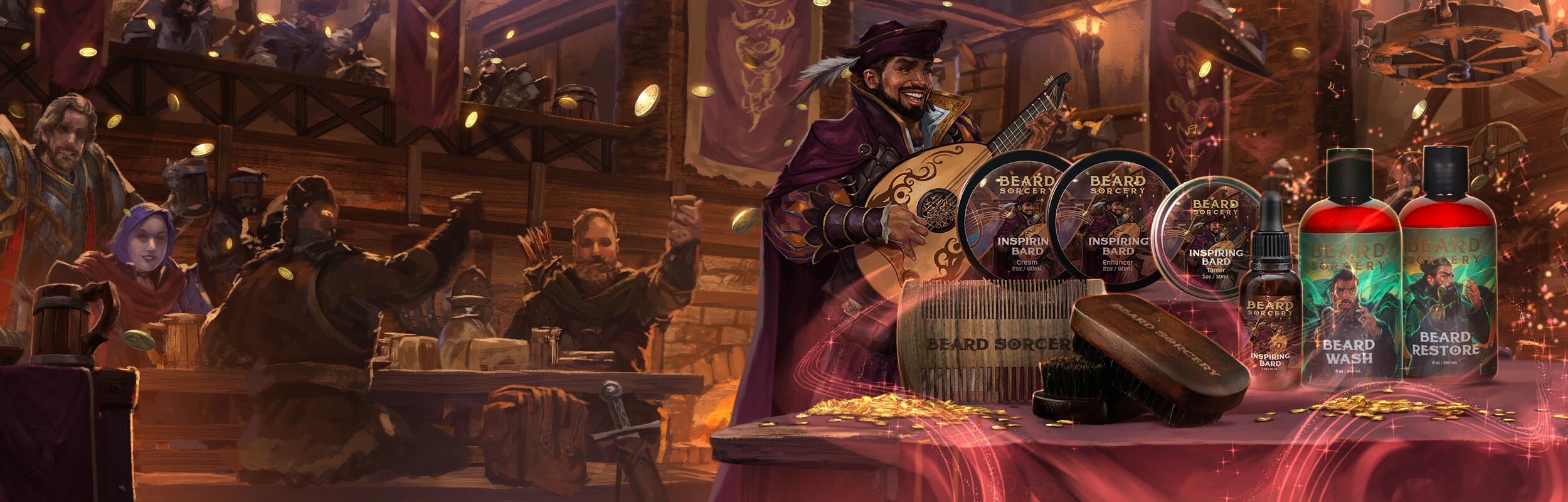 Inspiring Bard Beard Disciple Kit