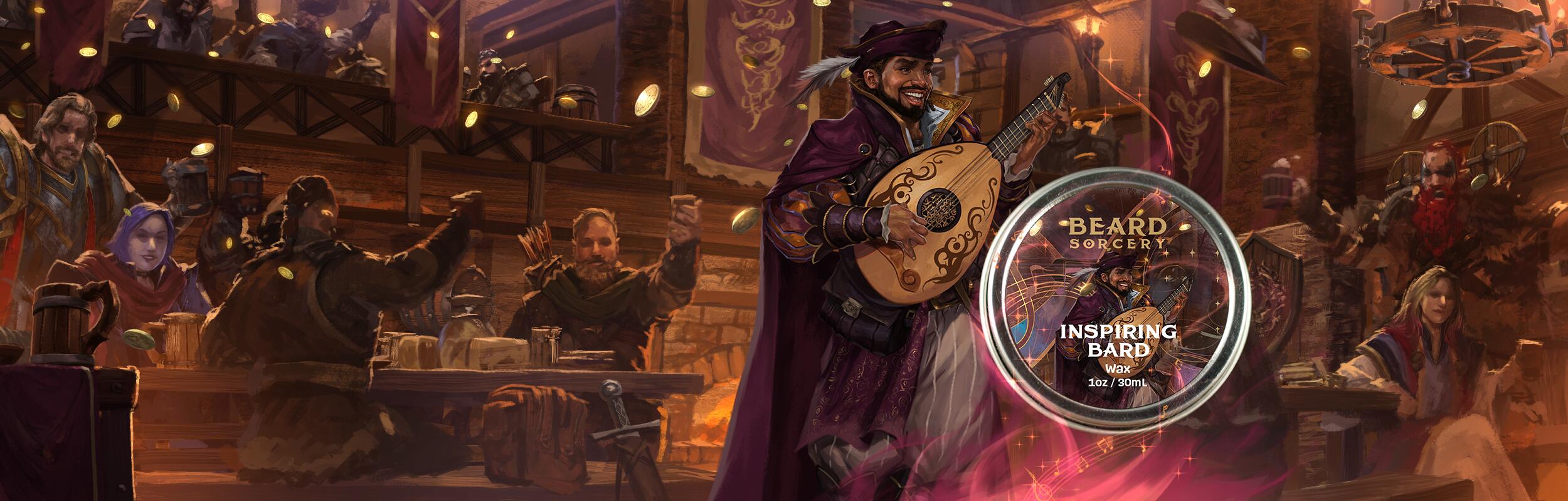 Inspiring Bard Mustache Wax