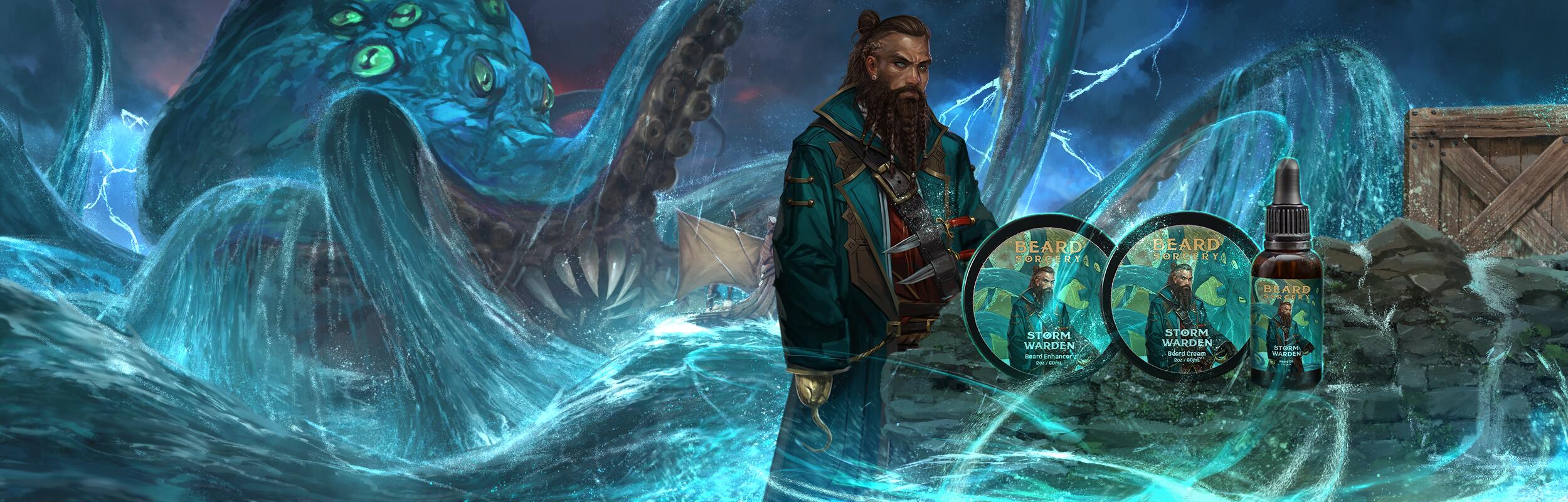 Storm Warden Beard Journeyman Kit