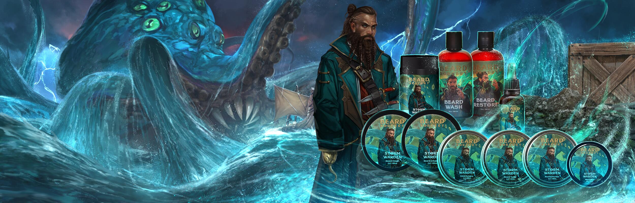 Storm Warden Beard Master Kit